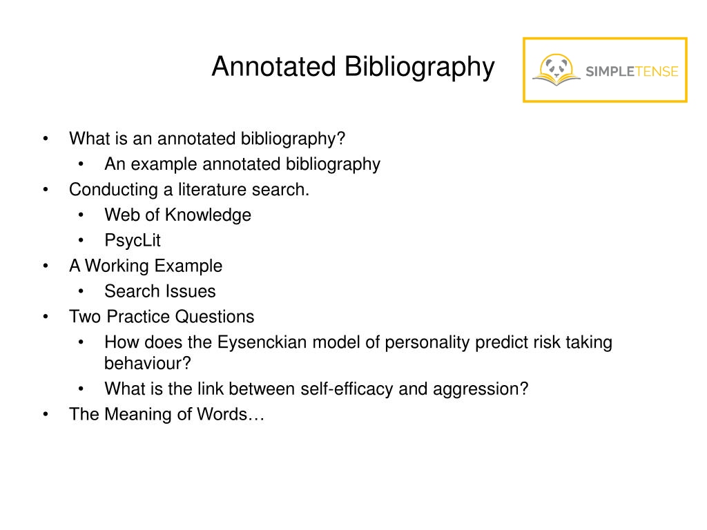 加拿大Essay怎么写 Annotated Bib
