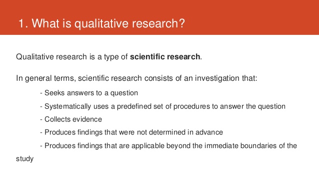 加拿大Research Paper Qualitative Research