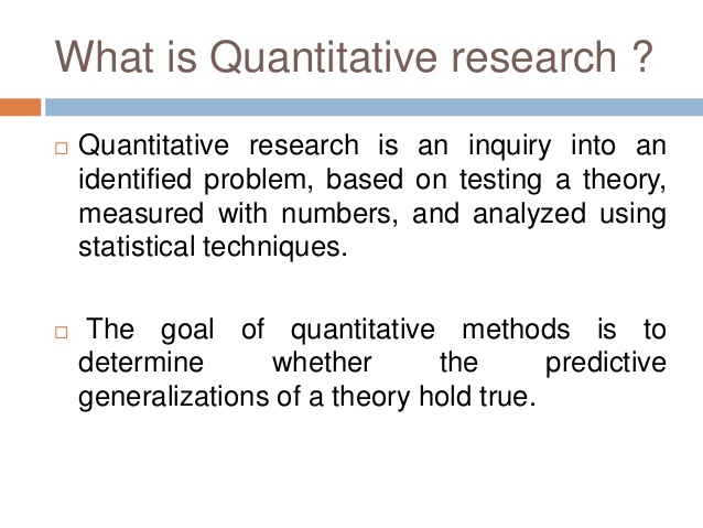 加拿大Research Paper 代写 Quantitative Research